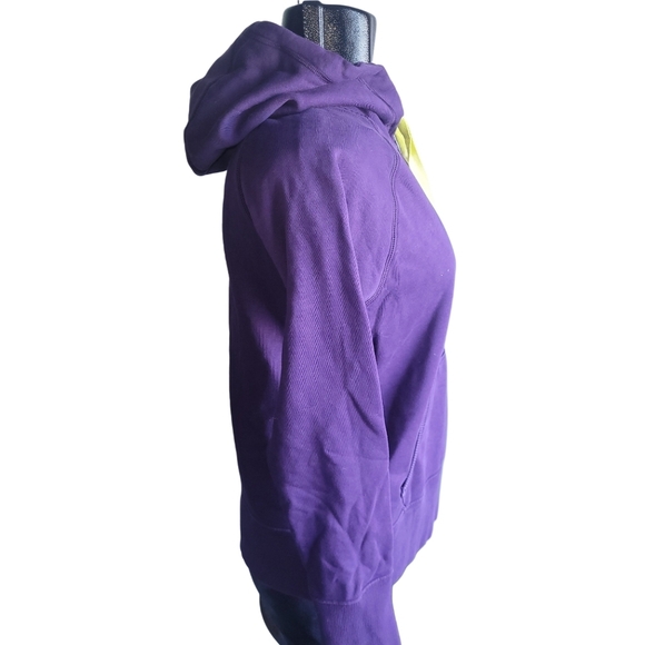 Under Armour Purple Pullover Hoodie with Yellow Accent MP - Picture 4 of 7